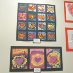 Bay County kids create heart art for American Heart Month