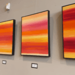 Bay County Library showcases local artist’s vibrant skyscapes